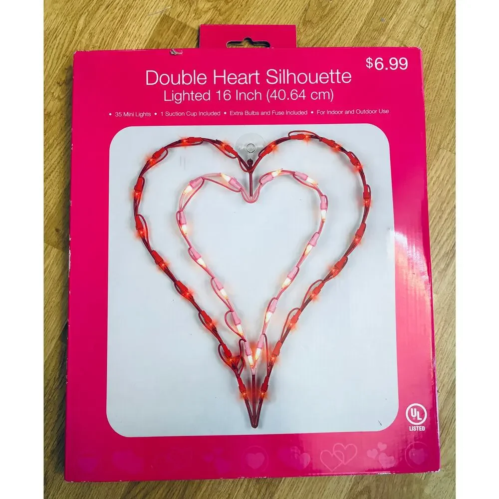3PC NWT Love Hearts Wedding Bachelorette Engagement Valentine Decor